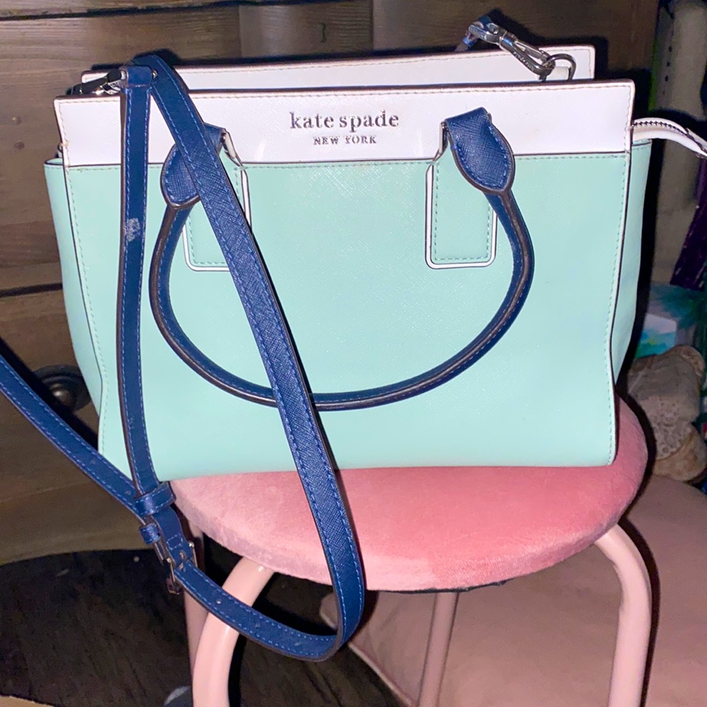 Kate Spade Purse It’s Textured Leather & Absolutely Beautiful. Timeless